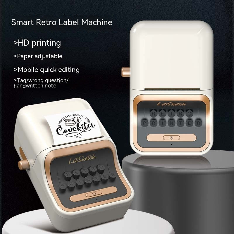 Portable Small Smart Bluetooth Thermal Sensitive Adhesive Sticker Note Printer