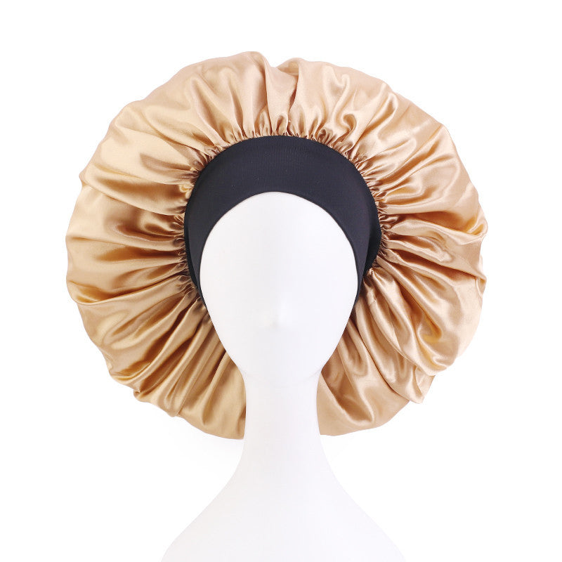 Solid Stretch Wide Brimmed Nightcap