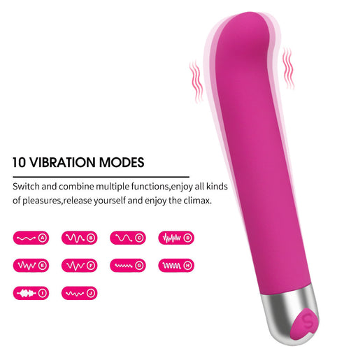 Adult Women's Products Charging G-Spot Massage Vibrating AV Stick Female Masturbation Vibrator