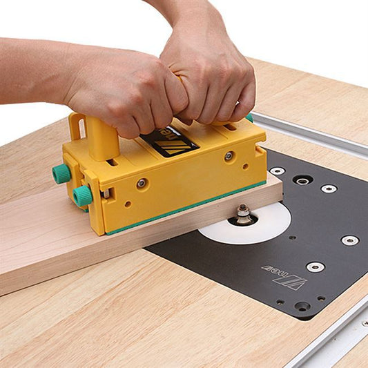 Safety Push Handle Flip Table Saw Band Saw Woodworking Push Ruler