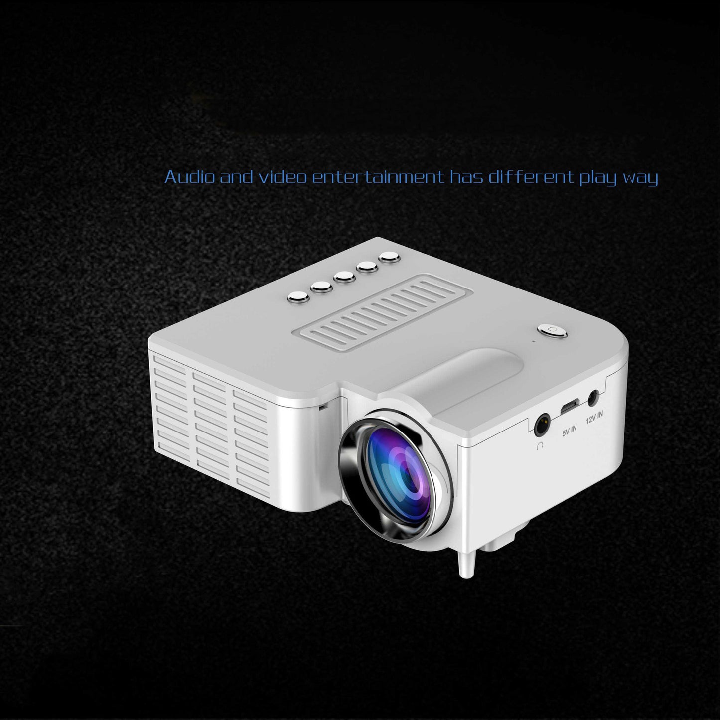 USB TFcard LED micro projector