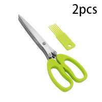 Kitchen Broken Chopped Green Onion Scissors Multi-purpose Stainless Steel