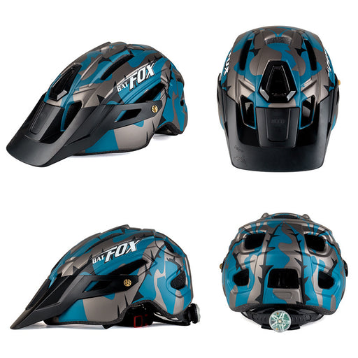 Bicycle helmet, mountain bike, road bike integrated