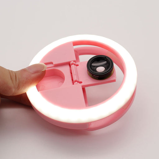 Eyelash lamp photo artifact wide-angle micro distance live broadcast beauty selfie fill light