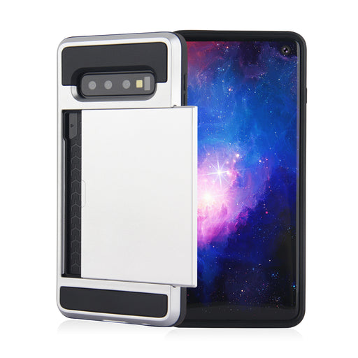 S10 Sliding Cover Card Mobile Phone Case