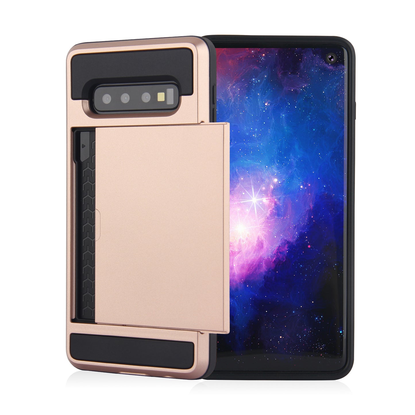 S10 Sliding Cover Card Mobile Phone Case