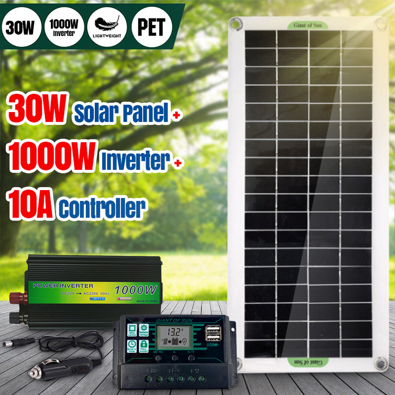 Solar Panel Set 12V1000W