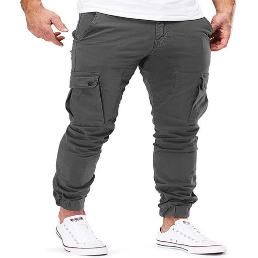 Casual Pants Overalls Multi-pocket Trousers