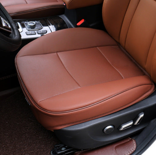 General Car Seat Cushion With Side Wing Small Square Cushion Pu Leather Artificial Leather