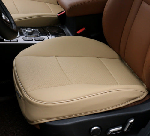 General Car Seat Cushion With Side Wing Small Square Cushion Pu Leather Artificial Leather