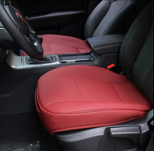 General Car Seat Cushion With Side Wing Small Square Cushion Pu Leather Artificial Leather