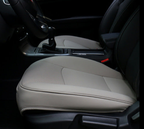 General Car Seat Cushion With Side Wing Small Square Cushion Pu Leather Artificial Leather