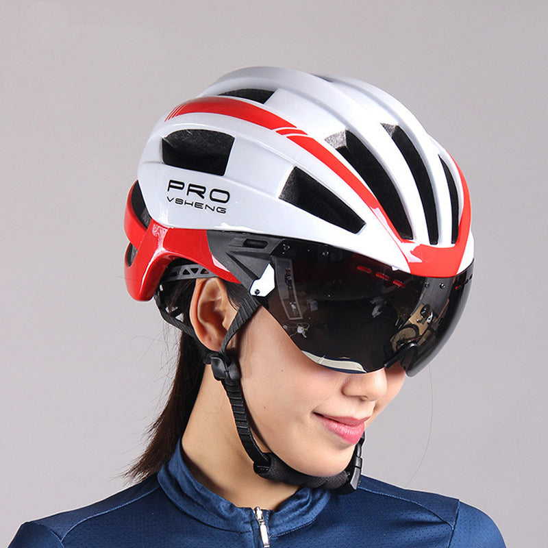 Safety Helmet Female Road Bike Helmet Bicycle Equipment