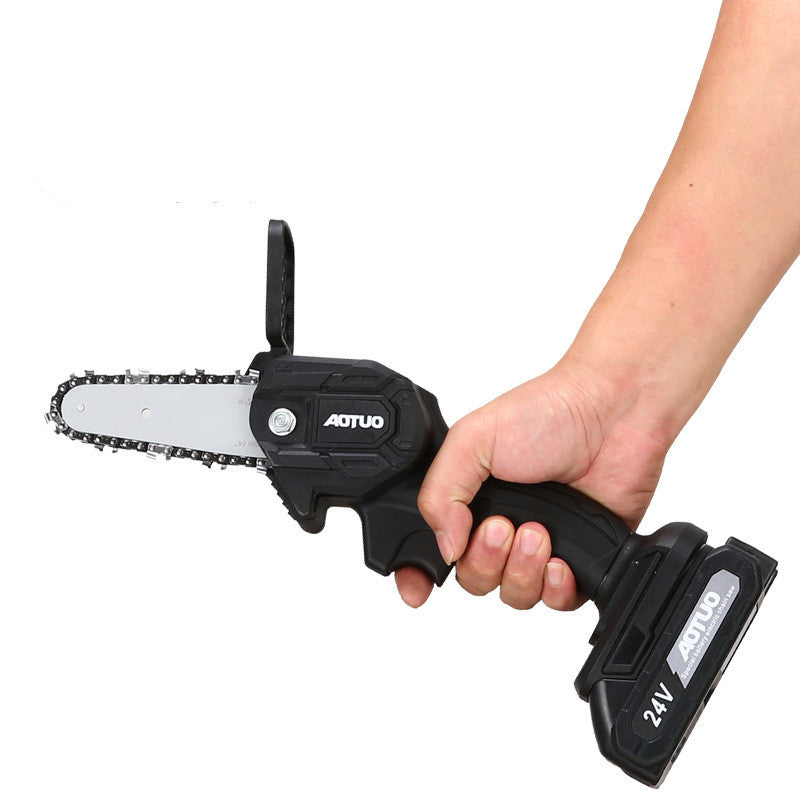 Small rechargeable lithium electric saw