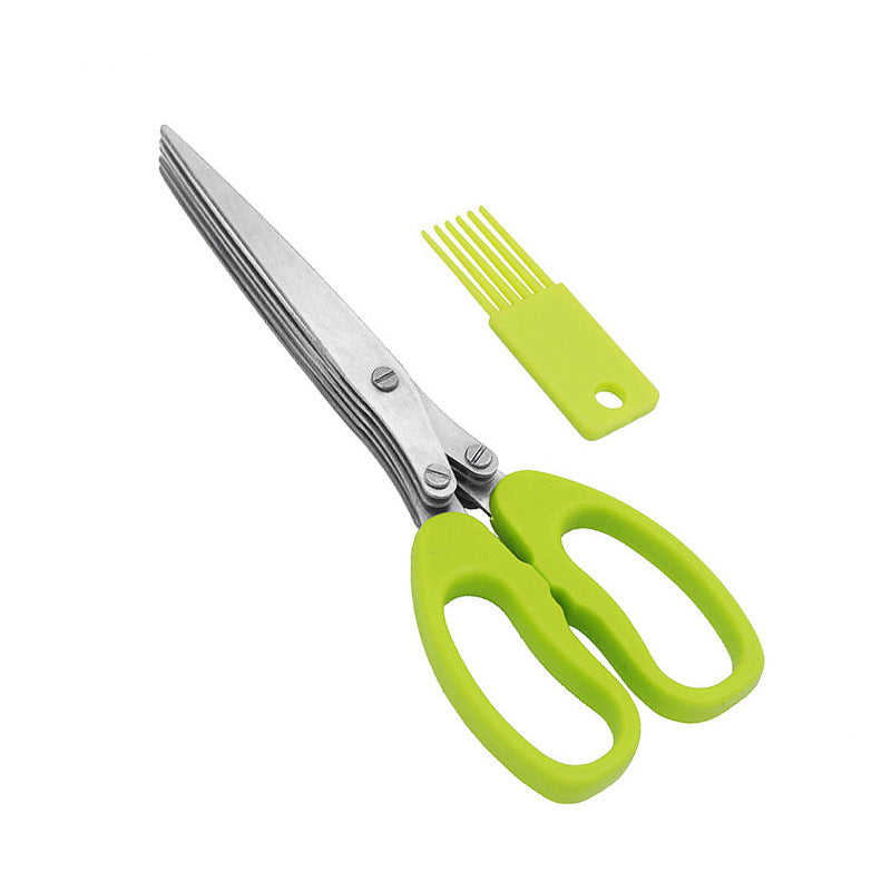 Kitchen Broken Chopped Green Onion Scissors Multi-purpose Stainless Steel