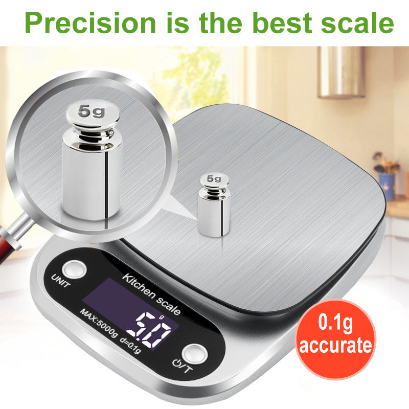 Stainless Steel Kitchen Scales Baking Kitchen Scales Home Food Scales Electronic Weighing Scales