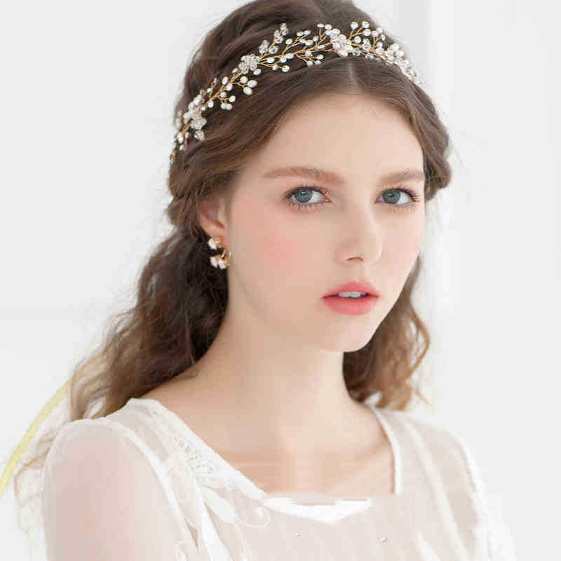 Fashion Wedding Styling Pearl Headwear