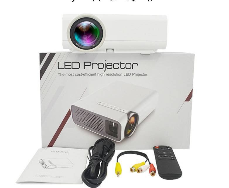 Projector portable mini hd 1080P projector for home use