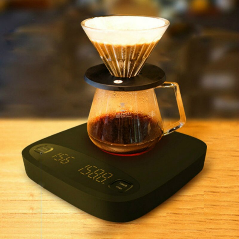 USB Rechargeable Coffee Electronic Scale 2kg/0.1g