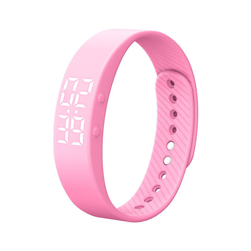 Silicone Smart Student Sports Pedometer Bracelet