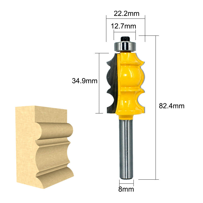 Engraving machine router milling cutter set