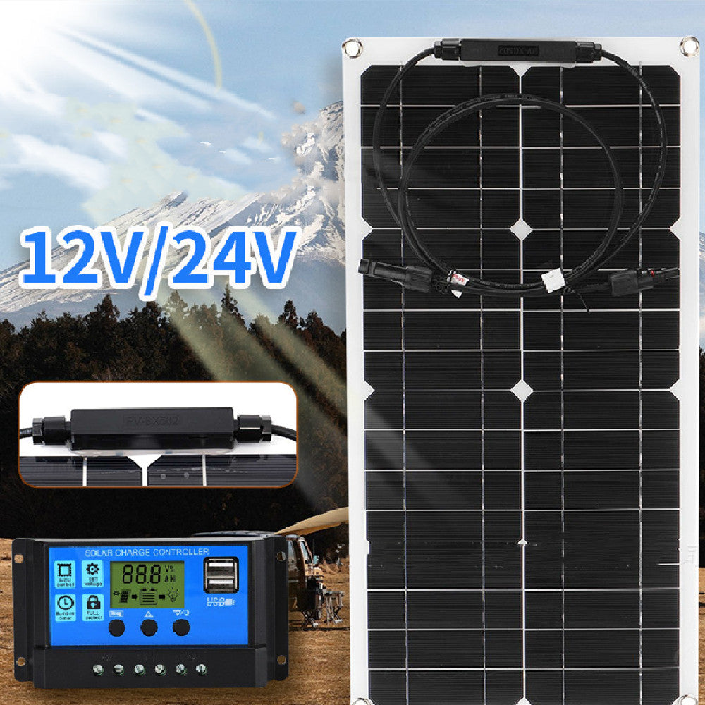 Semi Flexible Single Crystal Solar Panels