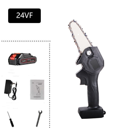 Rechargeable small electric hand saw one-handed mini electric chain saw