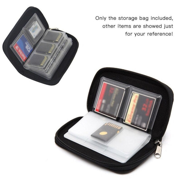 Portable Camera Card CF Card Storage Bag