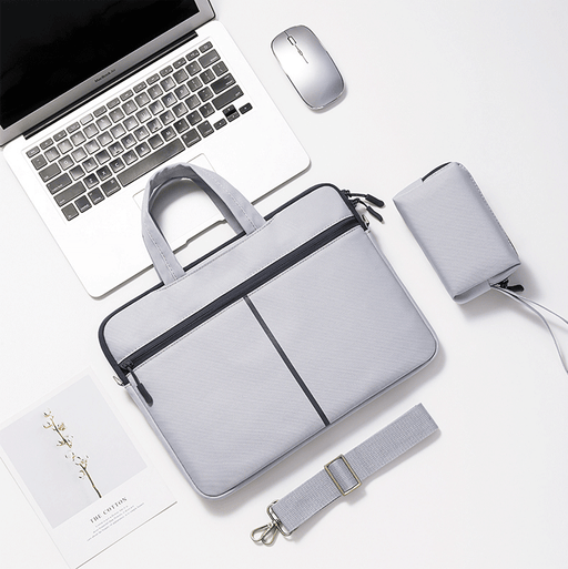 Laptop Sleeve With Zip Shoulder Bag