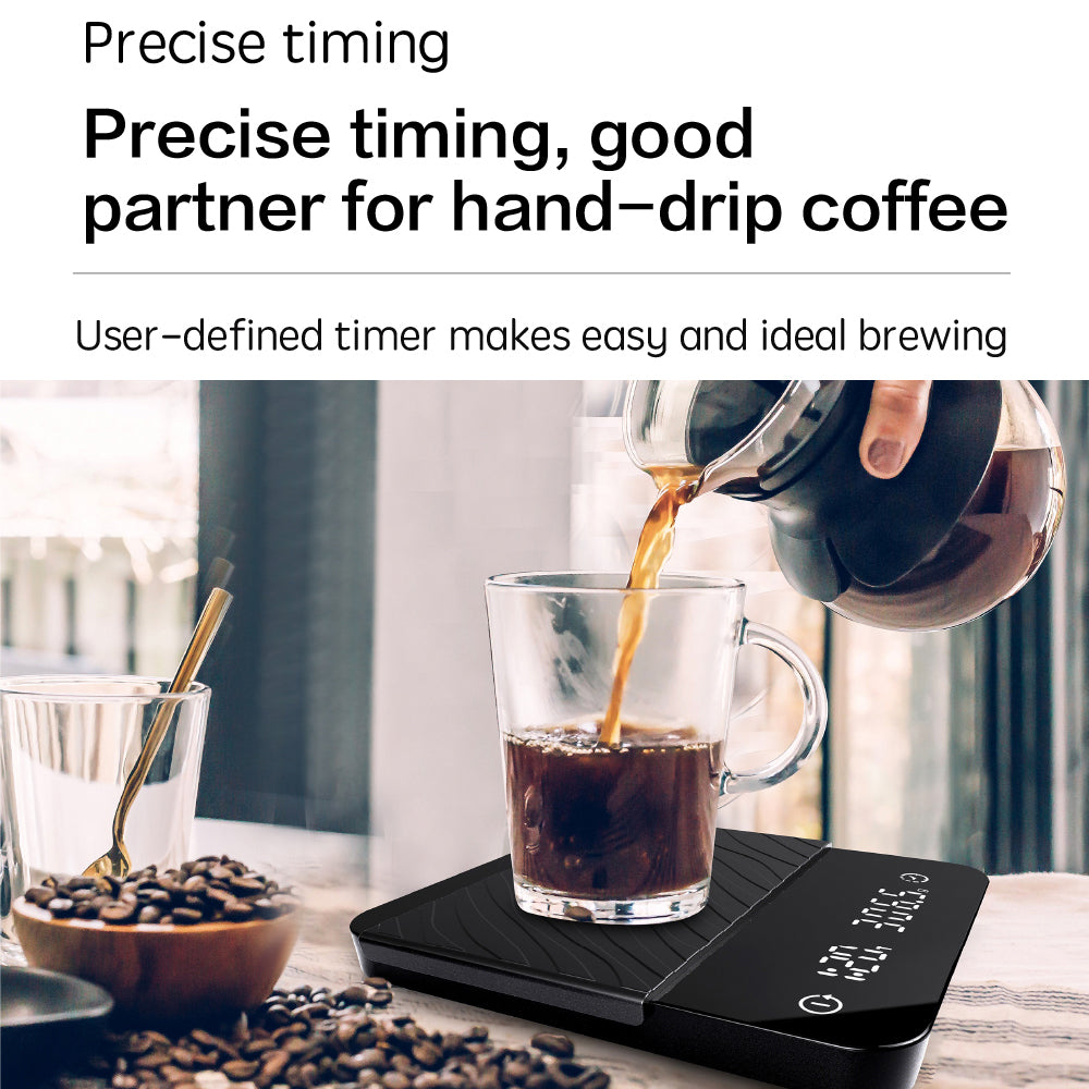 Manual Coffee Making Electronic Scale Automatic Timing Electronic Scale