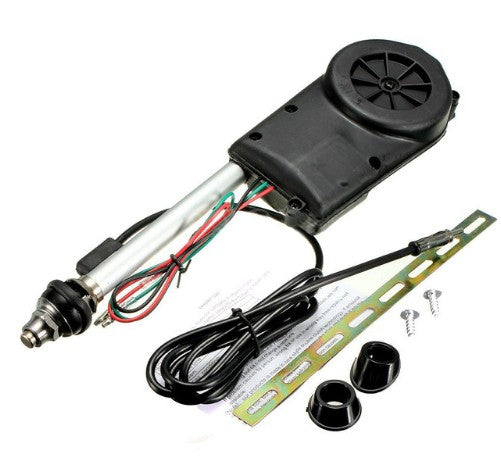 Car Radio Antenna Automatic Power Booster Antenna Kit Black