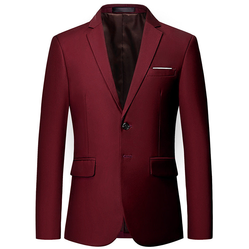 Men's Fashion Casual Two-button Small Suit Jacket