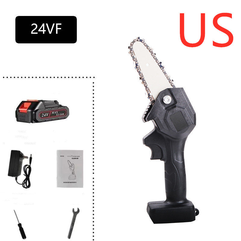 Rechargeable small electric hand saw one-handed mini electric chain saw