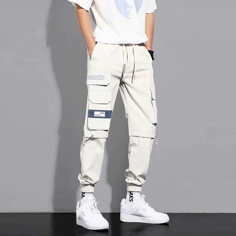 Men's Multi Pocket Functional Cropped Pants