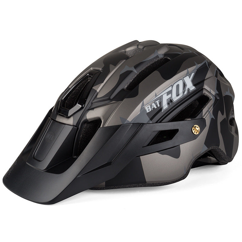 Bicycle helmet, mountain bike, road bike integrated