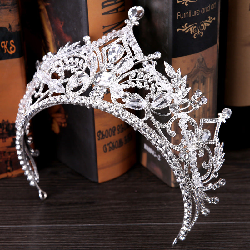 Crystal Big Crown Wedding Hair Accessories