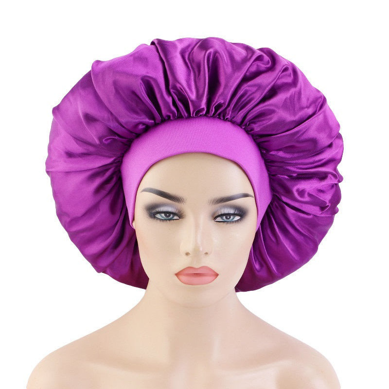 Thick And Wide Side Oversized Beauty Hair Care Hat