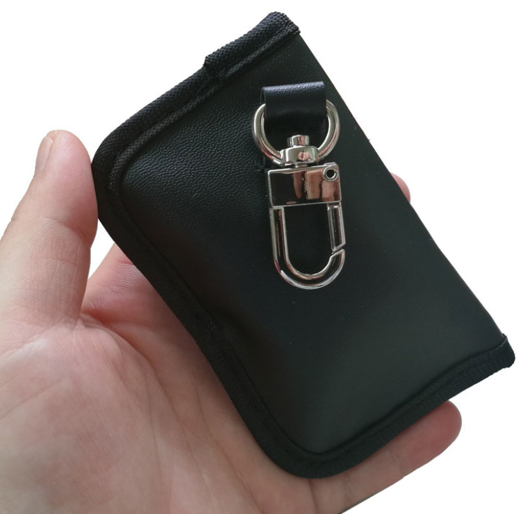 Pu Soft Surface Anti Scanning Car Key Case