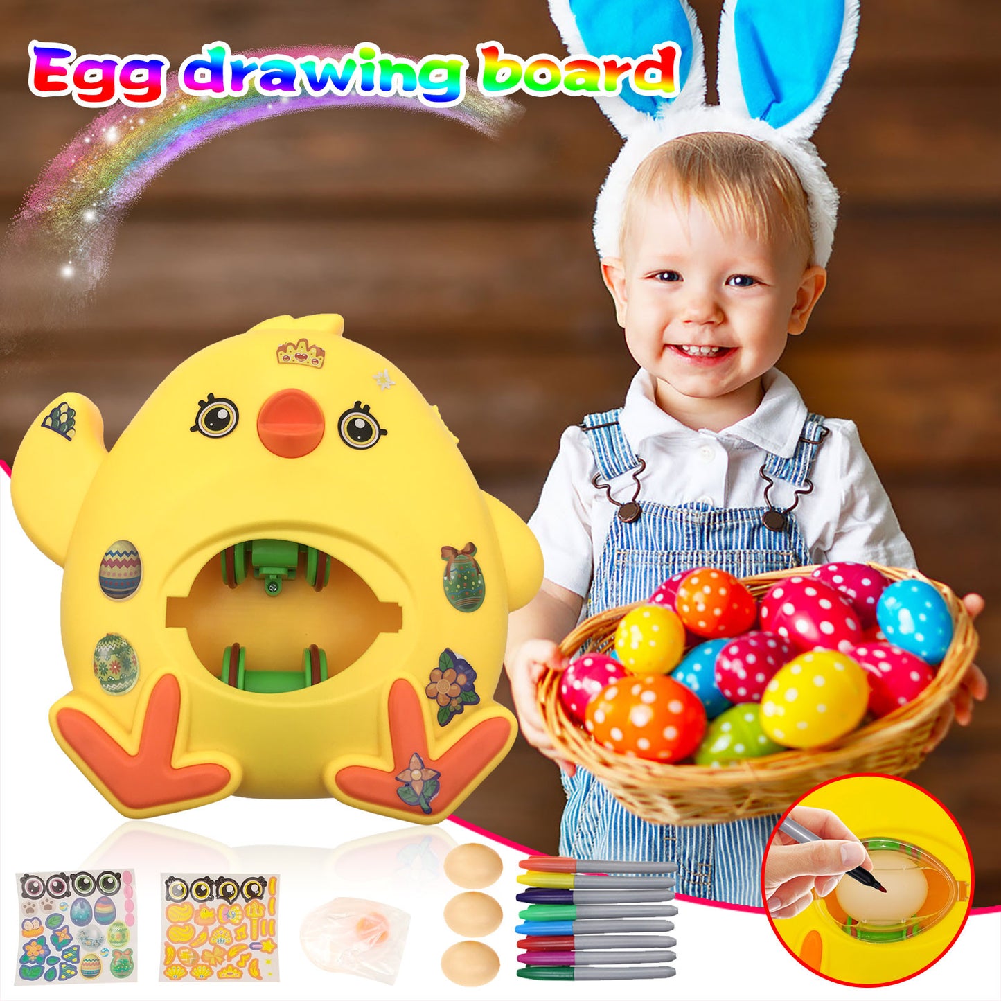 Painted Egg Chicken Painted Egg Machine Children's Toy