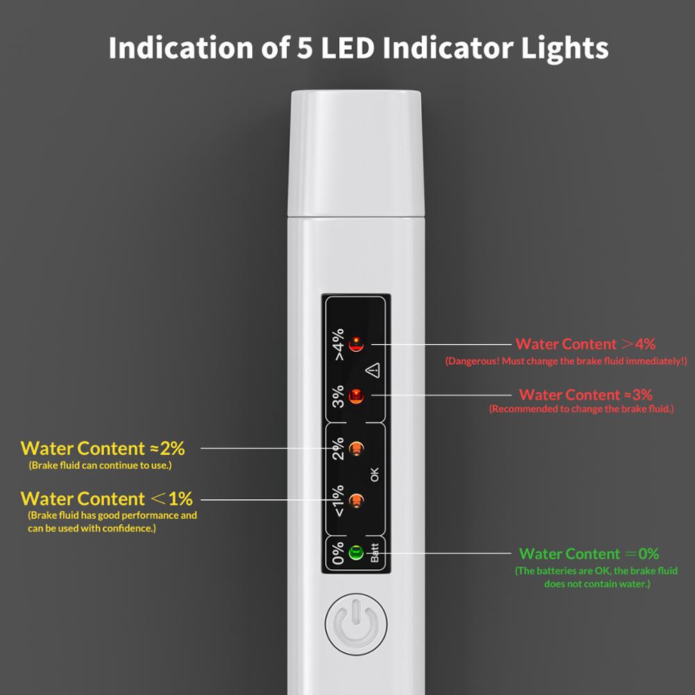 Brake Fluid Detection Pen Car Brake Fluid Detection