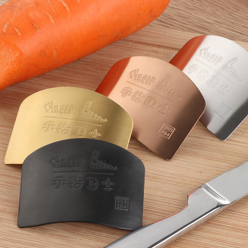 304 Stainless Steel Hand Guard Household Vegetable Cutter Finger Guard