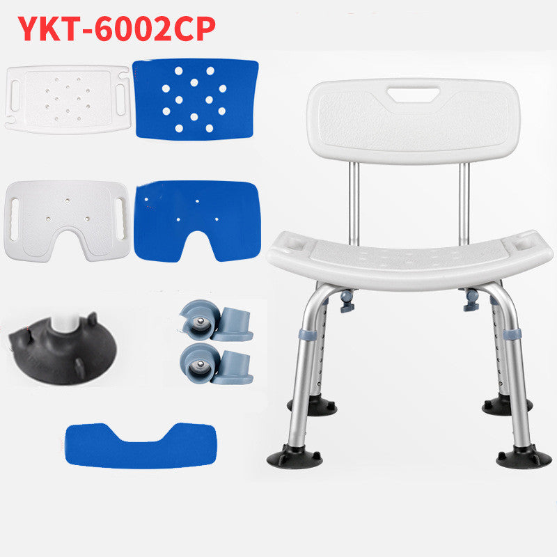 Anti-rust Aluminum Alloy Bath Shower Chair Bathroom