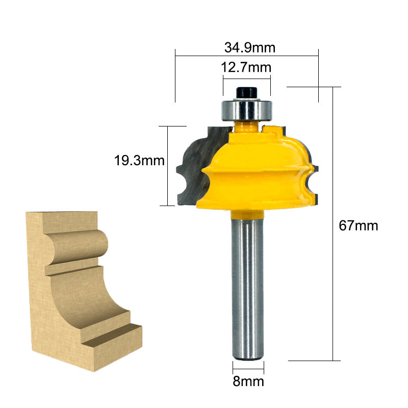 Engraving machine router milling cutter set