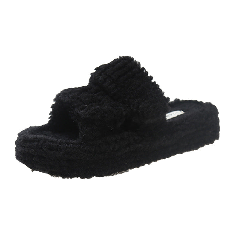 Winter Slippers With Look Design Fashion Indoor Outdoor Garden Home Shoes