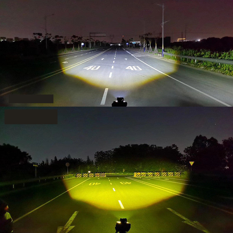 Motorcycle Strong Light Color Lens Spotlight