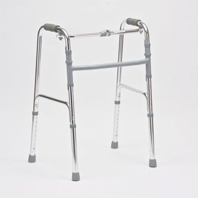 The Walking Aid For The Elderly Can Be Adjusted And Folded