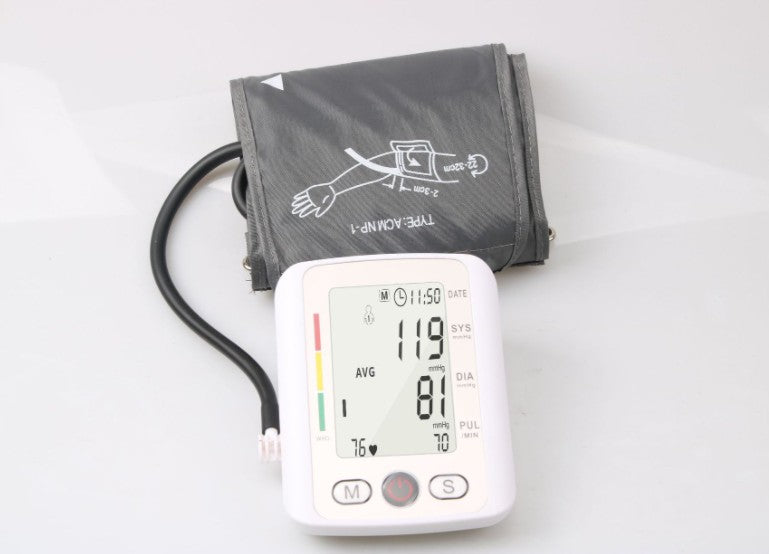 Automatic arm type electronic blood pressure meter home electronic blood pressure meter