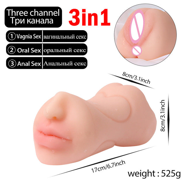 Oral Male Masturbator Masturbation Soft Stick Sex Toys For M