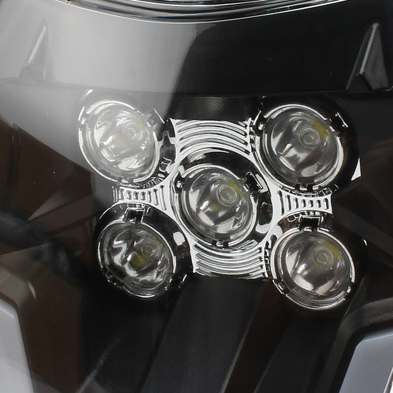 Motorcycle Headlamp LED Daytime Running 5 Lamp