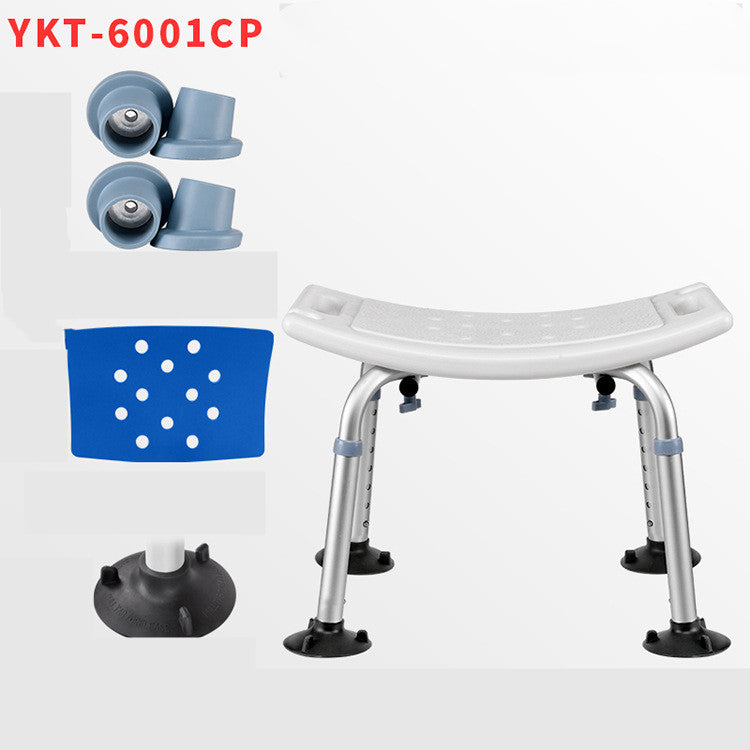 Anti-rust Aluminum Alloy Bath Shower Chair Bathroom